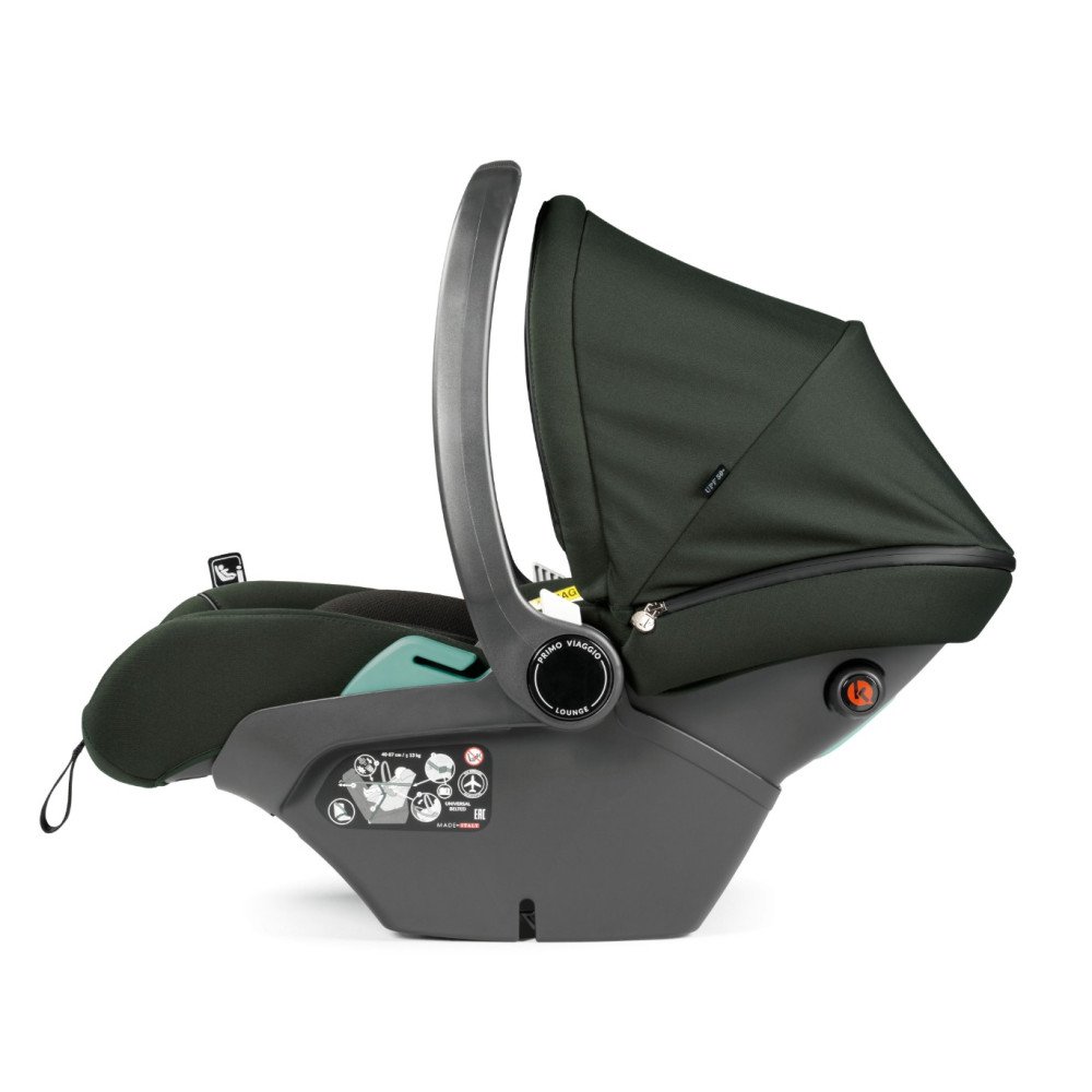 Коляска для новорожденных 3 в 1 Peg Perego Veloce Belvedere Lounge Green