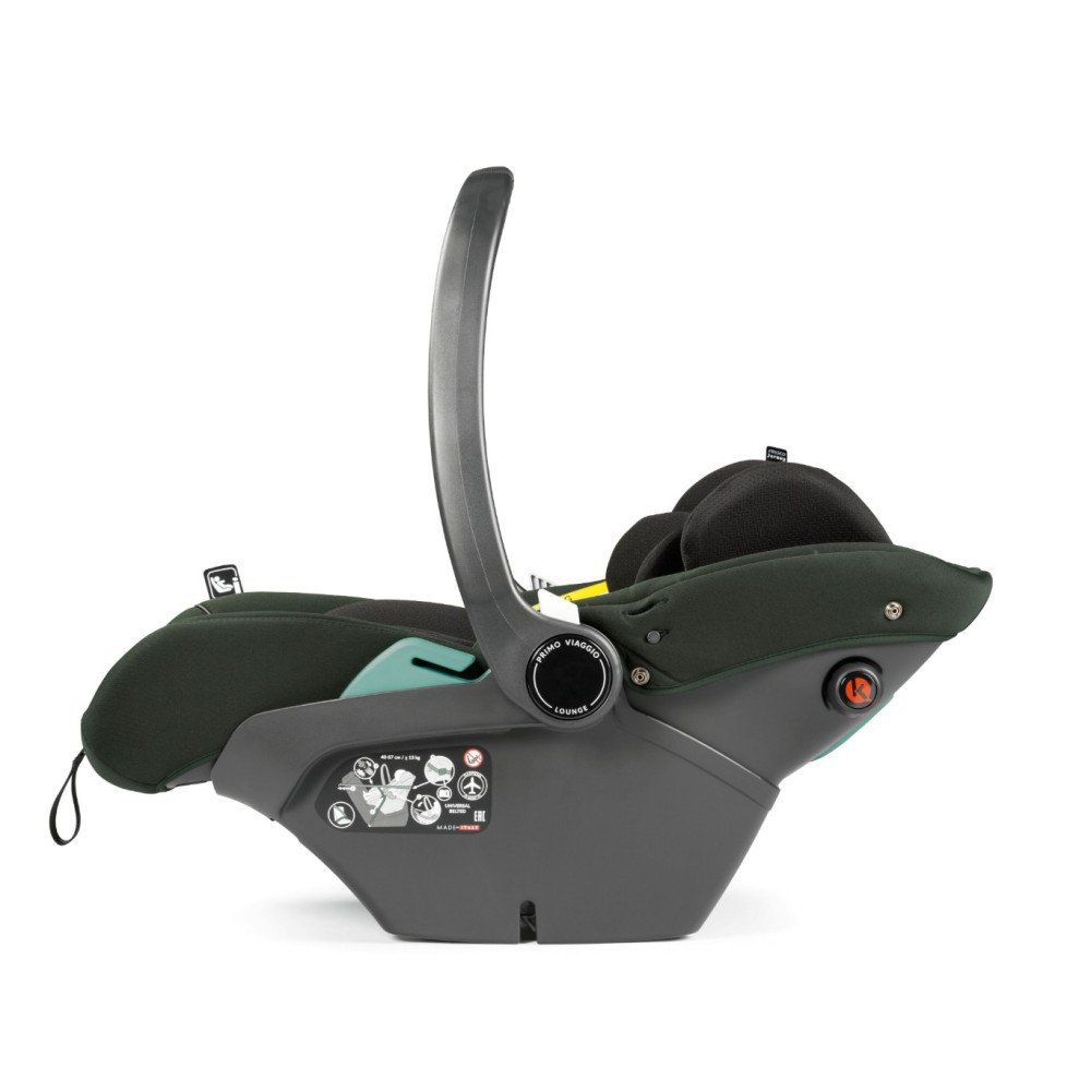 Коляска для новорожденных 3 в 1 Peg Perego Veloce Belvedere Lounge Green