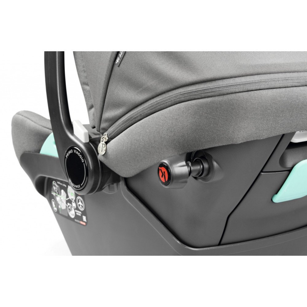 Коляска для новорожденных 3 в 1 Peg Perego Veloce Belvedere Lounge Mercury