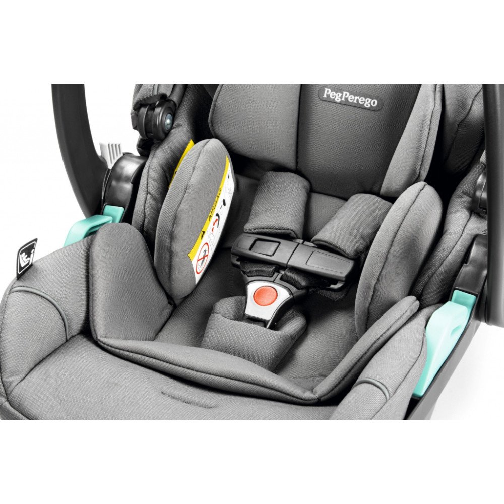 Коляска для новорожденных 3 в 1 Peg Perego Veloce Belvedere Lounge Mercury