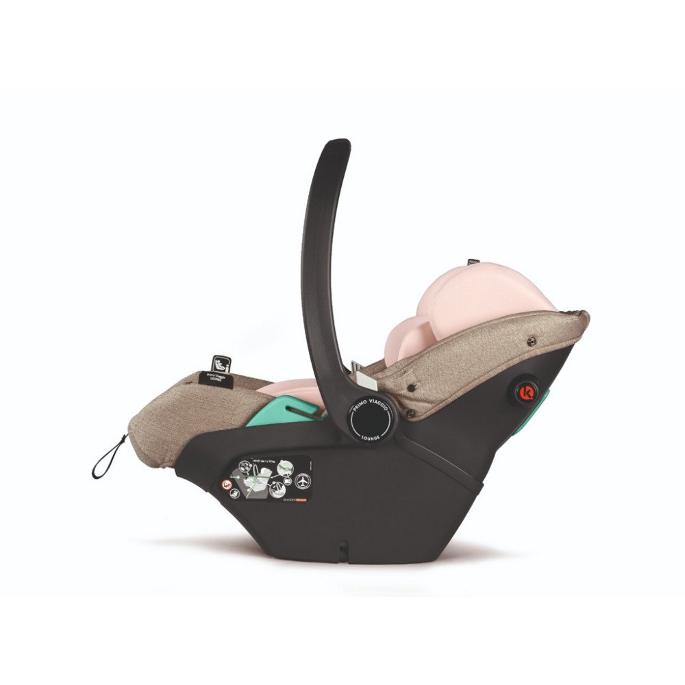 Коляска для новорожденных 3 в 1 Peg Perego Veloce Belvedere Lounge Mon Amour