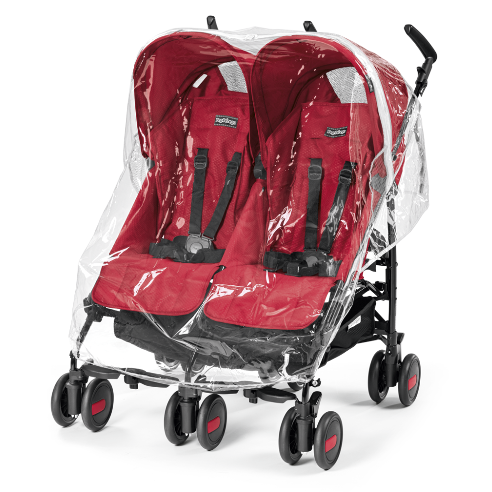 Дождевик для коляски Peg-Perego Aria Shopper Twin, Mini Twin