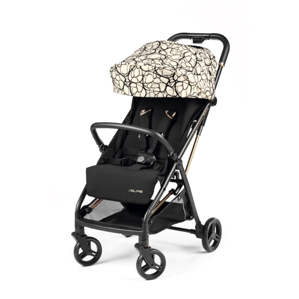 Прогулочная коляска Peg-Perego Selfie Graphic Gold