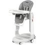 Стульчик для кормления Peg Perego Tatamia Follow Me Wonder Grey New