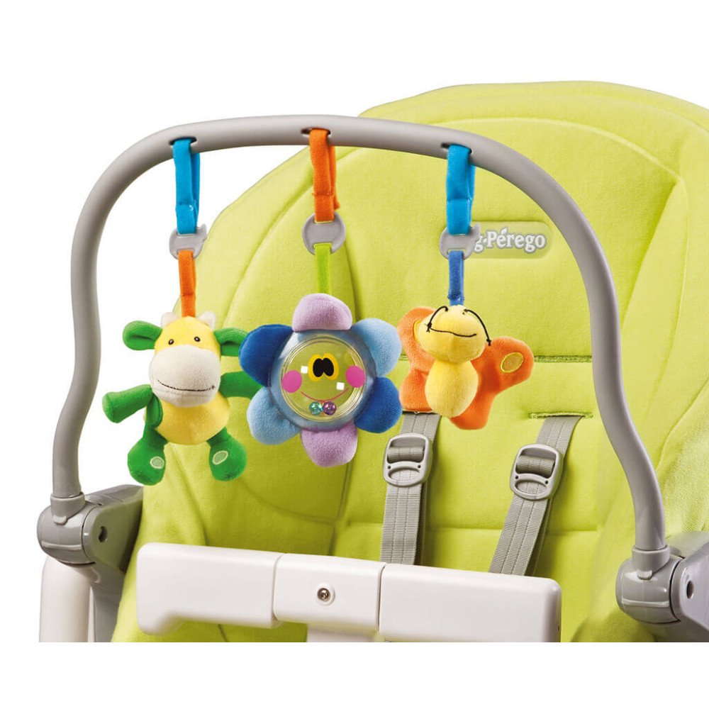 Сменный чехол Peg-Perego Kit Tatamia Verde и дуга с игрушками