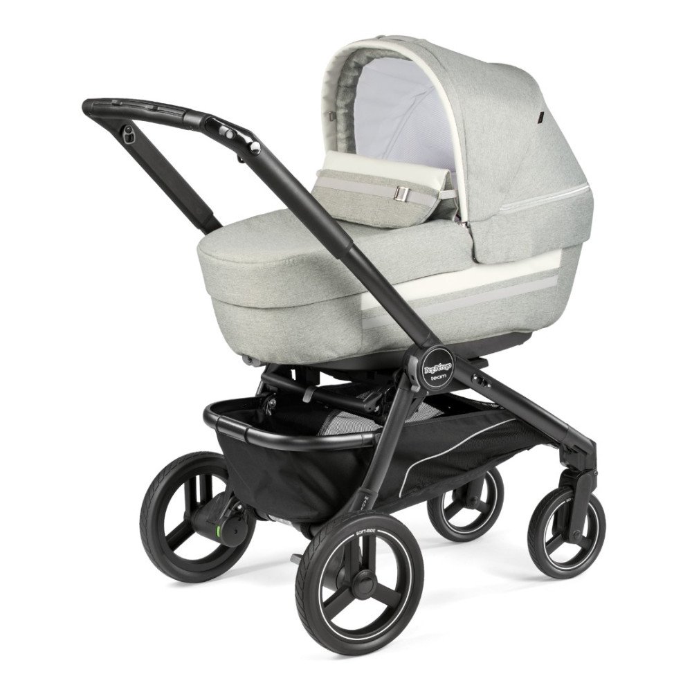 Коляска 3 в 1 Peg-Perego Team Elite i-Size Luxe Pure