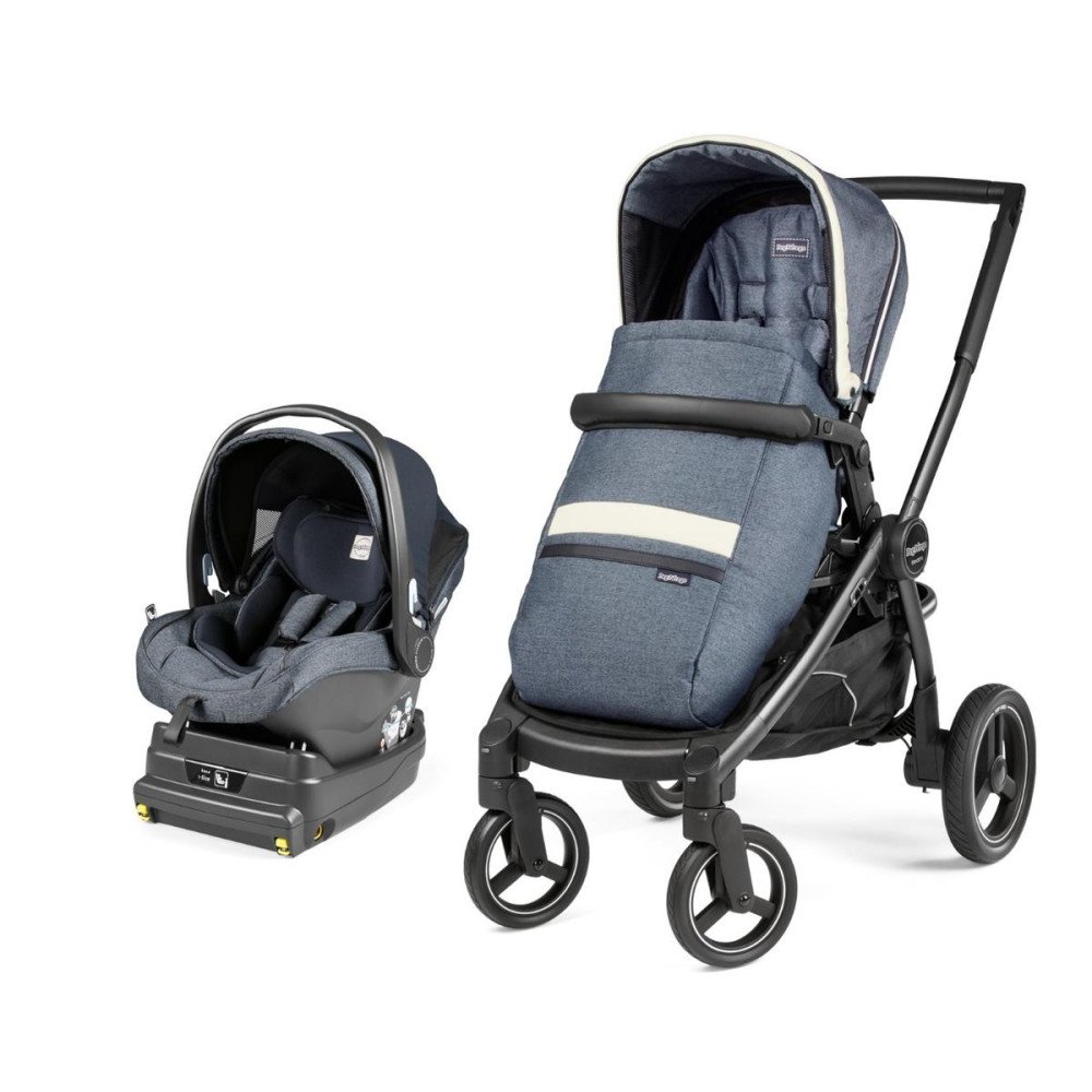 Коляска 3 в 1 Peg-Perego Team Elite i-Size Luxe Mirage