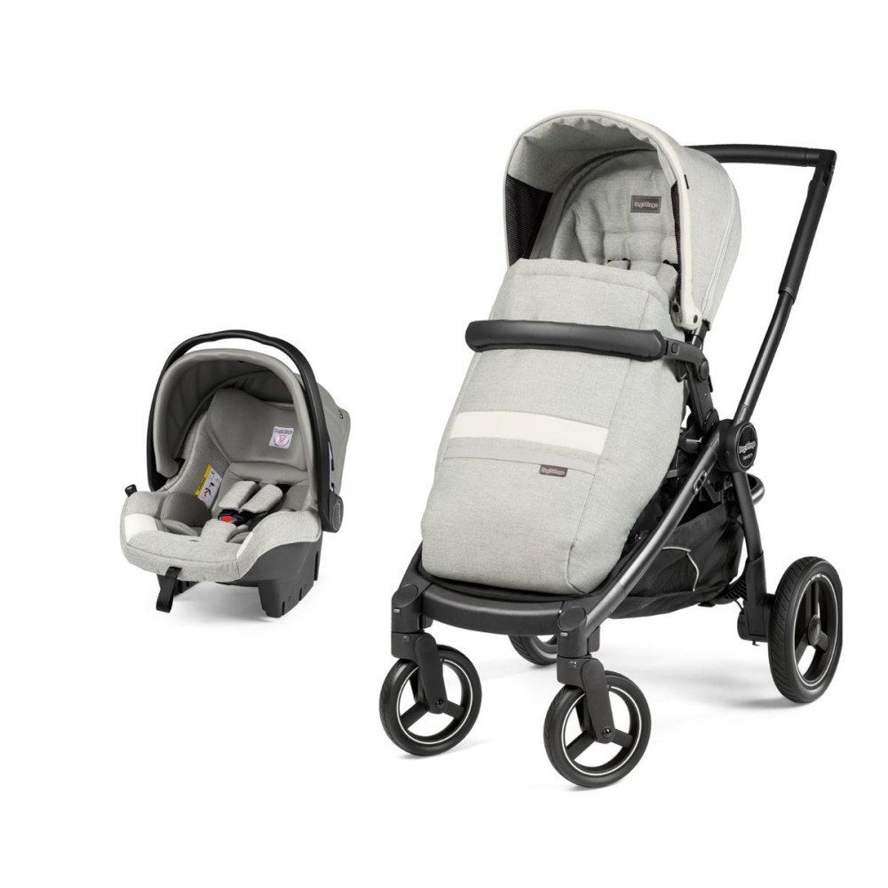 Коляска 3 в 1 Peg-Perego Team Elite SL Luxe Pure