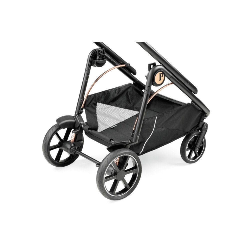 Детская коляска 3 в 1 Peg Perego Veloce SLK Blue Shine Special edition