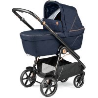 Коляска для новорожденных 2 в 1 Peg Perego Veloce TC Belvedere Blue Shine