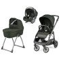 Коляска для новорожденных 3 в 1 Peg Perego Veloce Belvedere Lounge Green