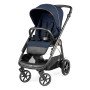 Коляска для новорожденных 3 в 1 Peg Perego Veloce Belvedere Lounge Blue Shine