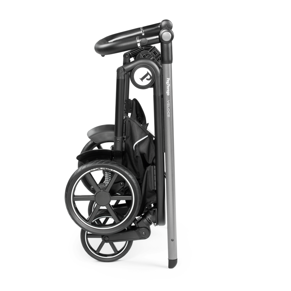 Коляска 2 в 1 Peg-Perego Veloce combo Black Shine