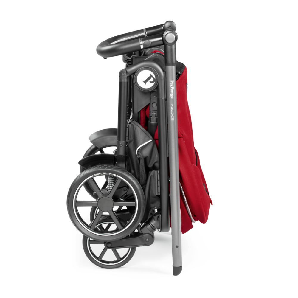 Коляска 2 в 1 Peg-Perego Veloce combo Red Shine