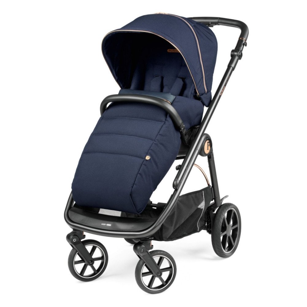 Коляска для новорожденных 3 в 1 Peg Perego Veloce Belvedere SLK Blue Shine