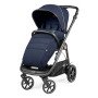 Коляска для новорожденных 3 в 1 Peg Perego Veloce Belvedere Lounge Blue Shine