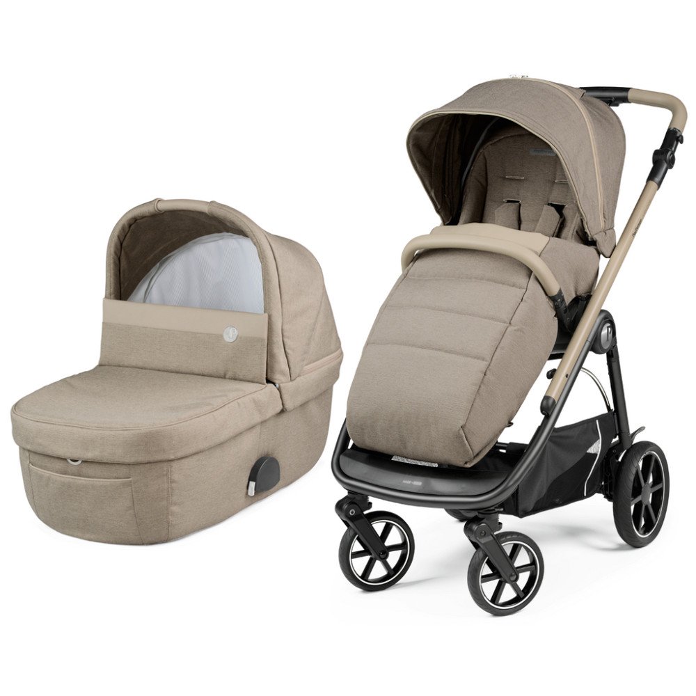 Коляска для новорожденных 2 в 1 Peg Perego Veloce Sand