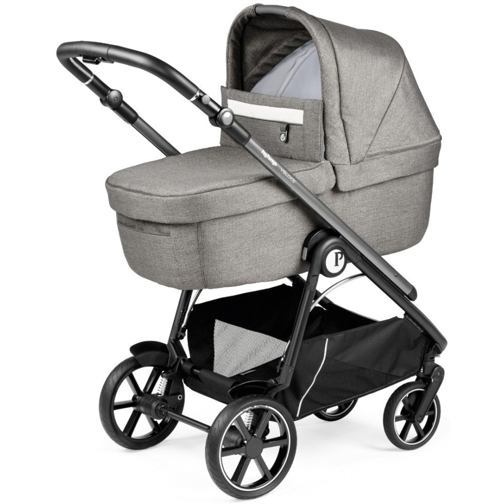 Детская коляска 3 в 1 Peg Perego Veloce Lounge City Grey
