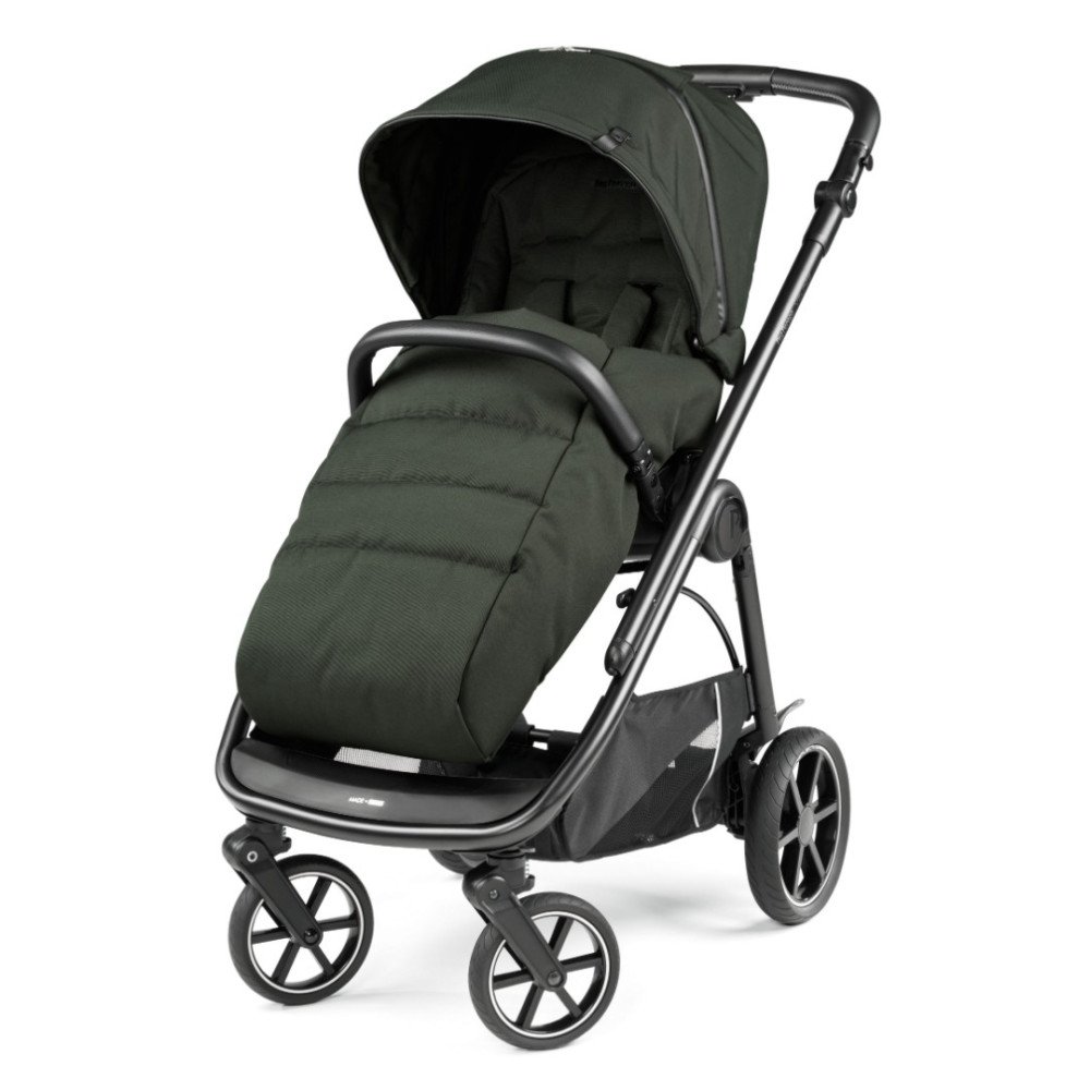 Коляска для новорожденных 3 в 1 Peg Perego Veloce Belvedere Lounge Green