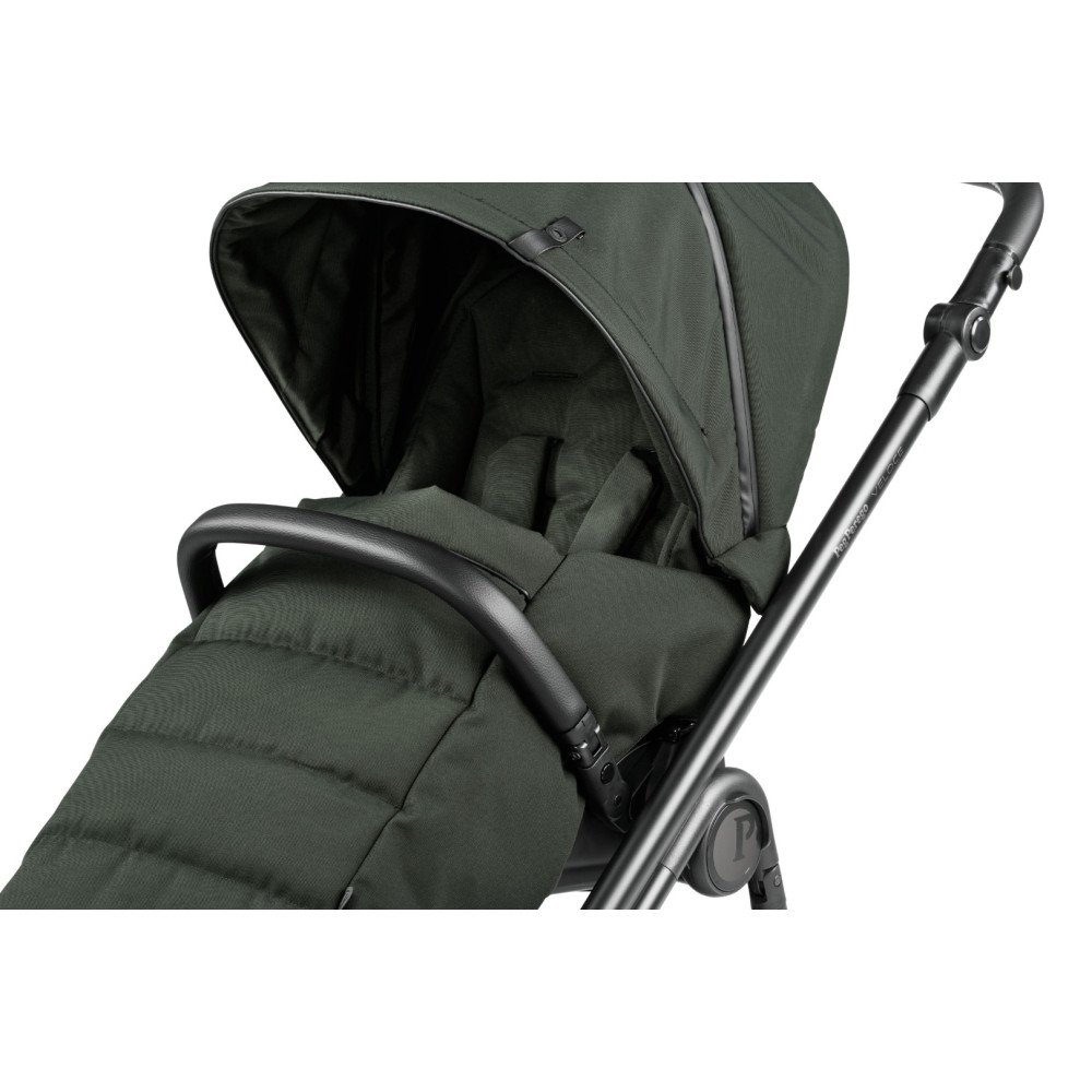 Коляска для новорожденных 3 в 1 Peg Perego Veloce TC Belvedere Lounge Green