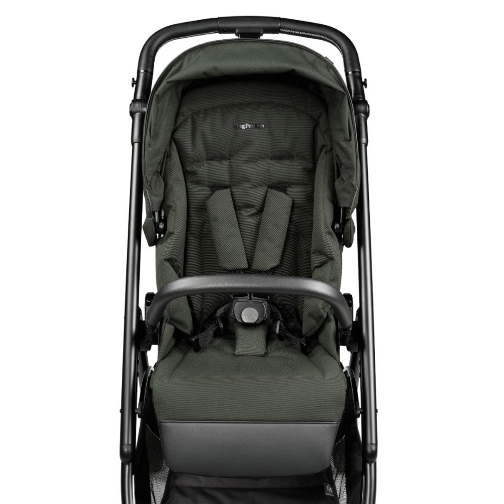 Коляска для новорожденных 3 в 1 Peg Perego Veloce Belvedere Lounge Green