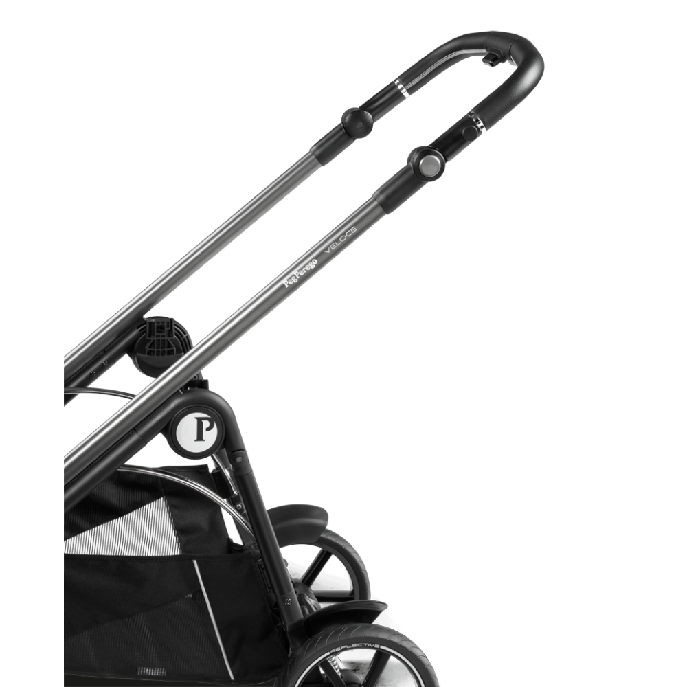 Коляска 2 в 1 Peg-Perego Veloce combo Black Shine