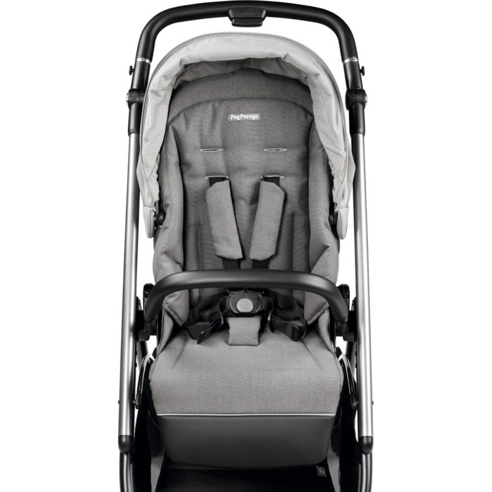 Коляска для новорожденных 3 в 1 Peg Perego Veloce TC Belvedere SLK Mercury
