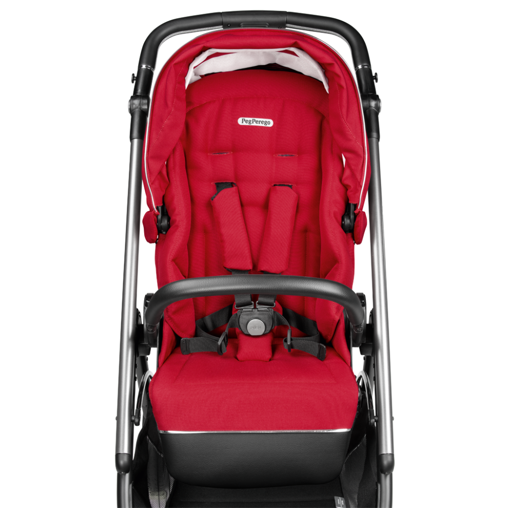 Коляска 2 в 1 Peg-Perego Veloce combo Red Shine