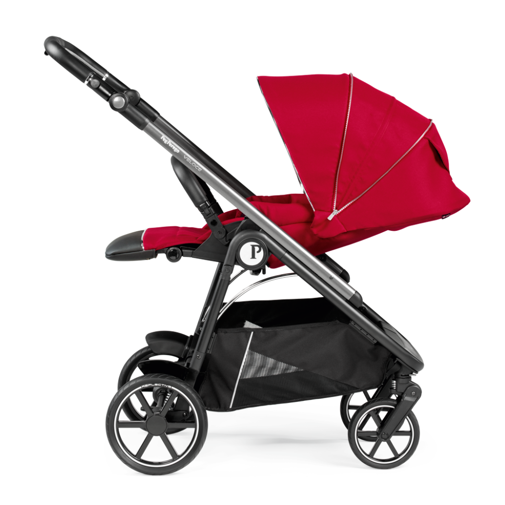 Коляска 2 в 1 Peg-Perego Veloce combo Red Shine