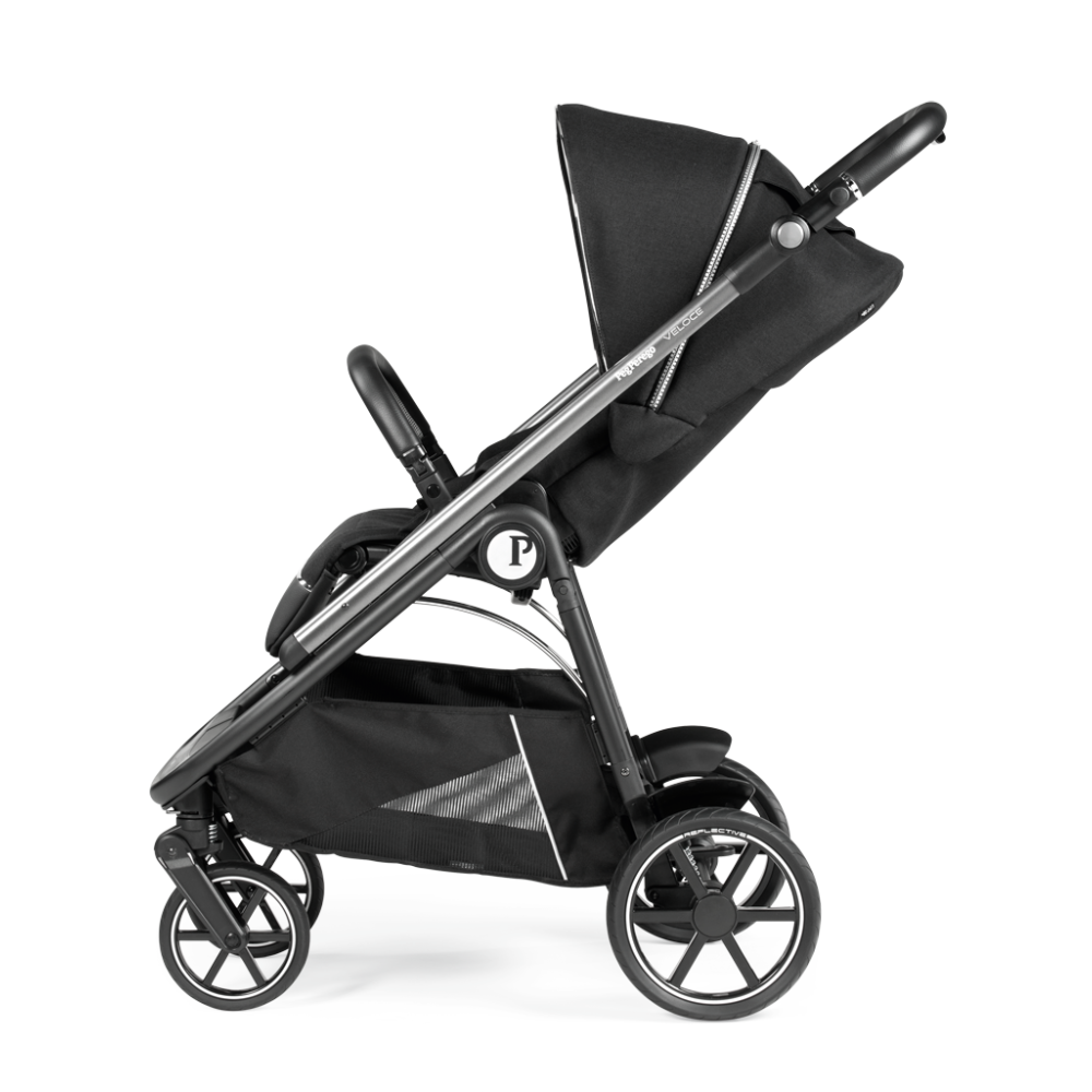 Коляска 2 в 1 Peg-Perego Veloce combo Black Shine