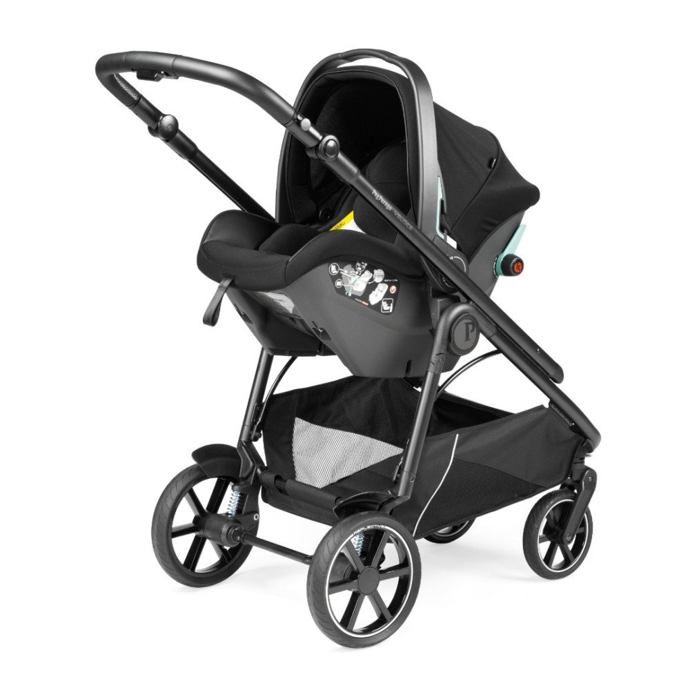Детская коляска 3 в 1 Peg Perego Veloce SLK Licorice Special edition