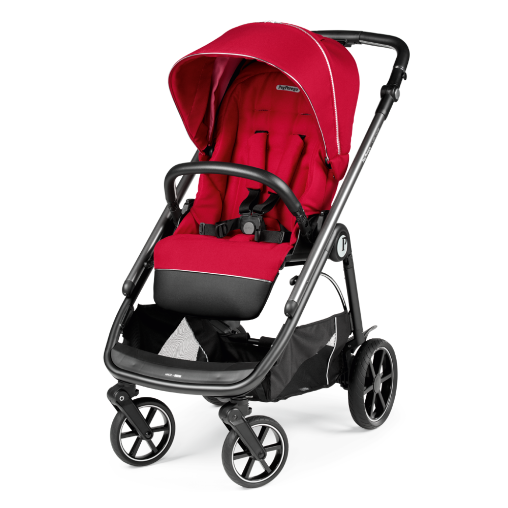 Коляска 2 в 1 Peg-Perego Veloce combo Red Shine