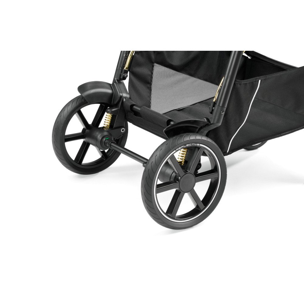Коляска для новорожденных 3 в 1 Peg Perego Veloce Belvedere Lounge Graphic Gold