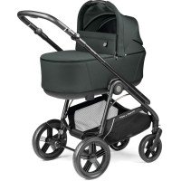 Коляска для новорожденных 3 в 1 Peg Perego Veloce TC Flex Lounge Metal New