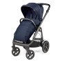 Коляска для новорожденных 2 в 1 Peg Perego Veloce TC Flex Blue Shine New