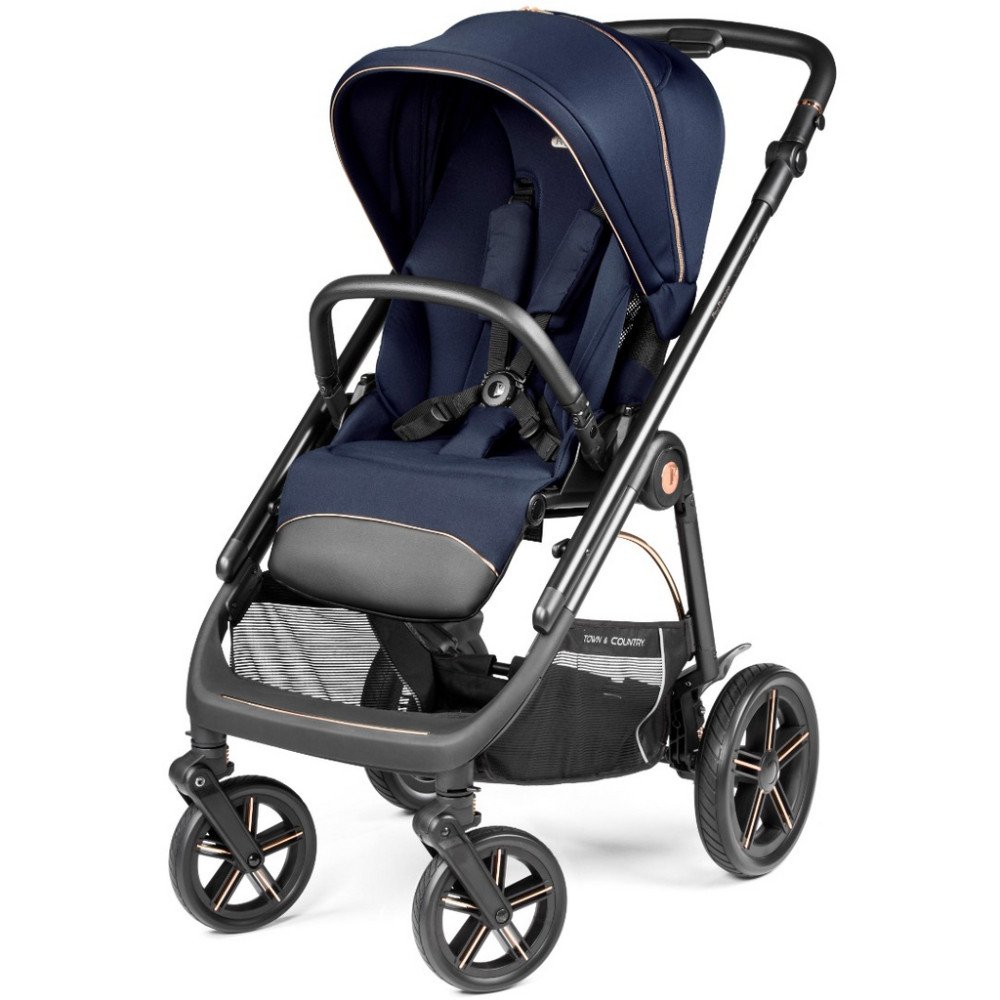 Коляска 2 в 1 Peg Perego Veloce TC Belvedere Blue Shine New
