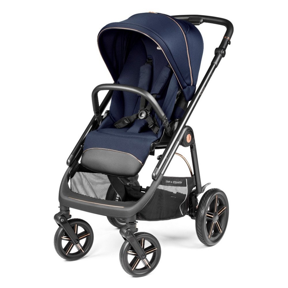 Коляска 2 в 1 Peg Perego Veloce TC Belvedere Blue Shine New