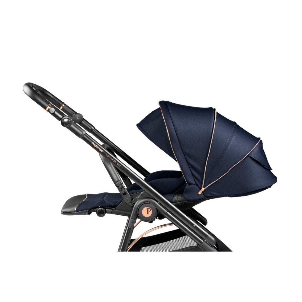 Коляска 2 в 1 Peg Perego Veloce TC Belvedere Blue Shine New