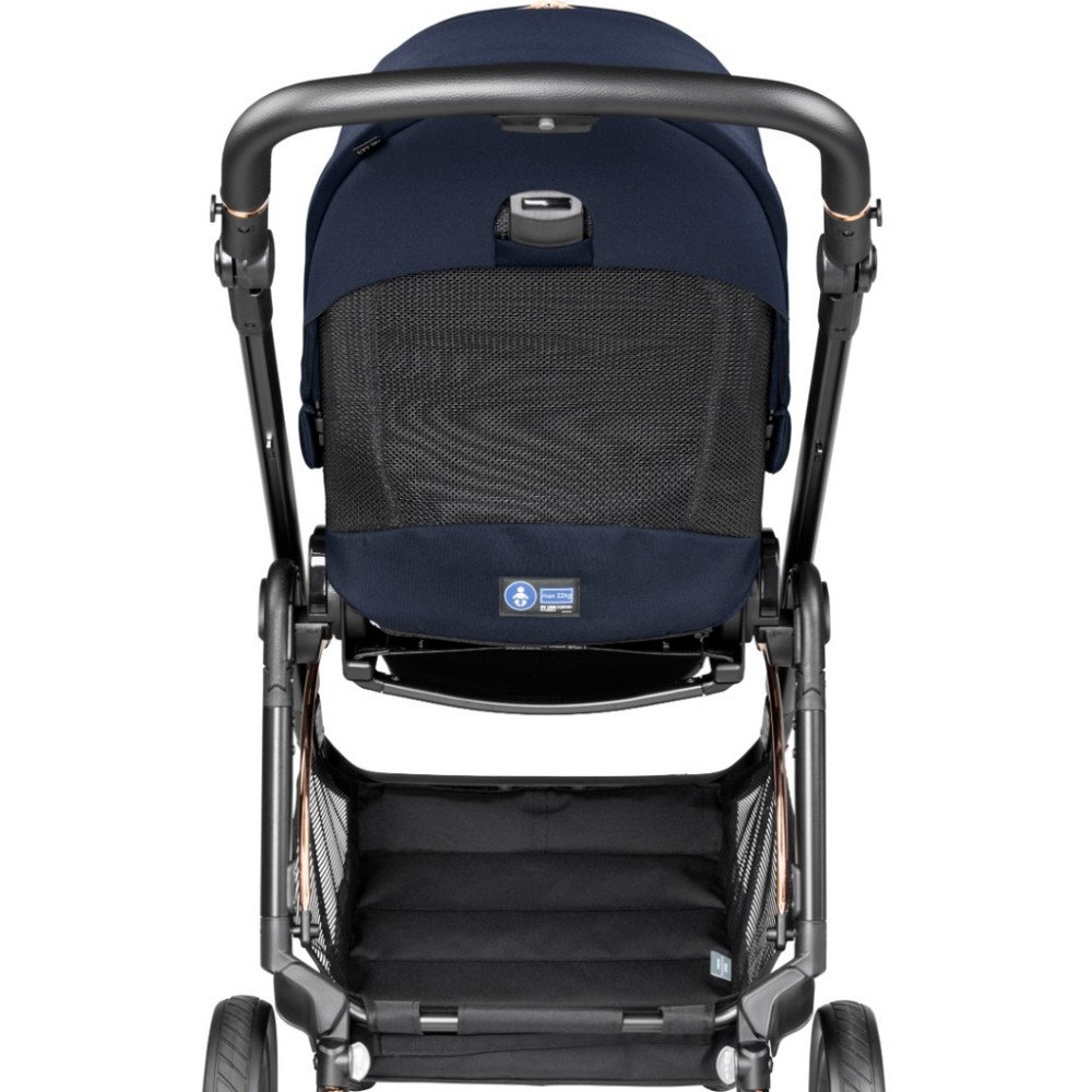 Коляска для новорожденных 3 в 1 Peg Perego Veloce TC Belvedere SLK Blue Shine New