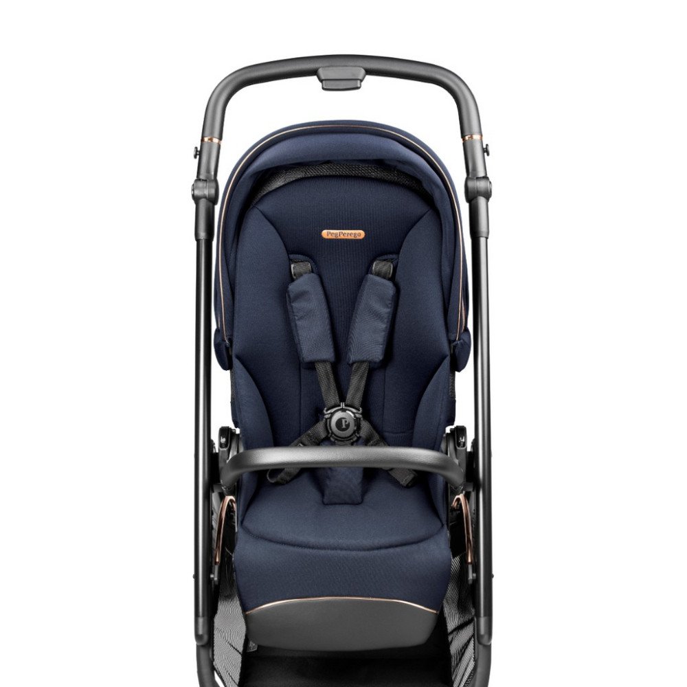 Коляска 2 в 1 Peg Perego Veloce TC Belvedere Blue Shine New