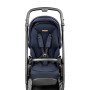 Коляска для новорожденных 3 в 1 Peg Perego Veloce TC Belvedere Lounge Blue Shine New