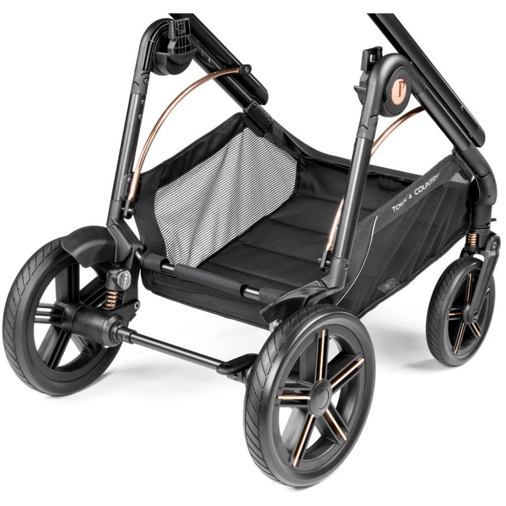 Коляска для новорожденных 2 в 1 Peg Perego Veloce TC Flex Blue Shine New