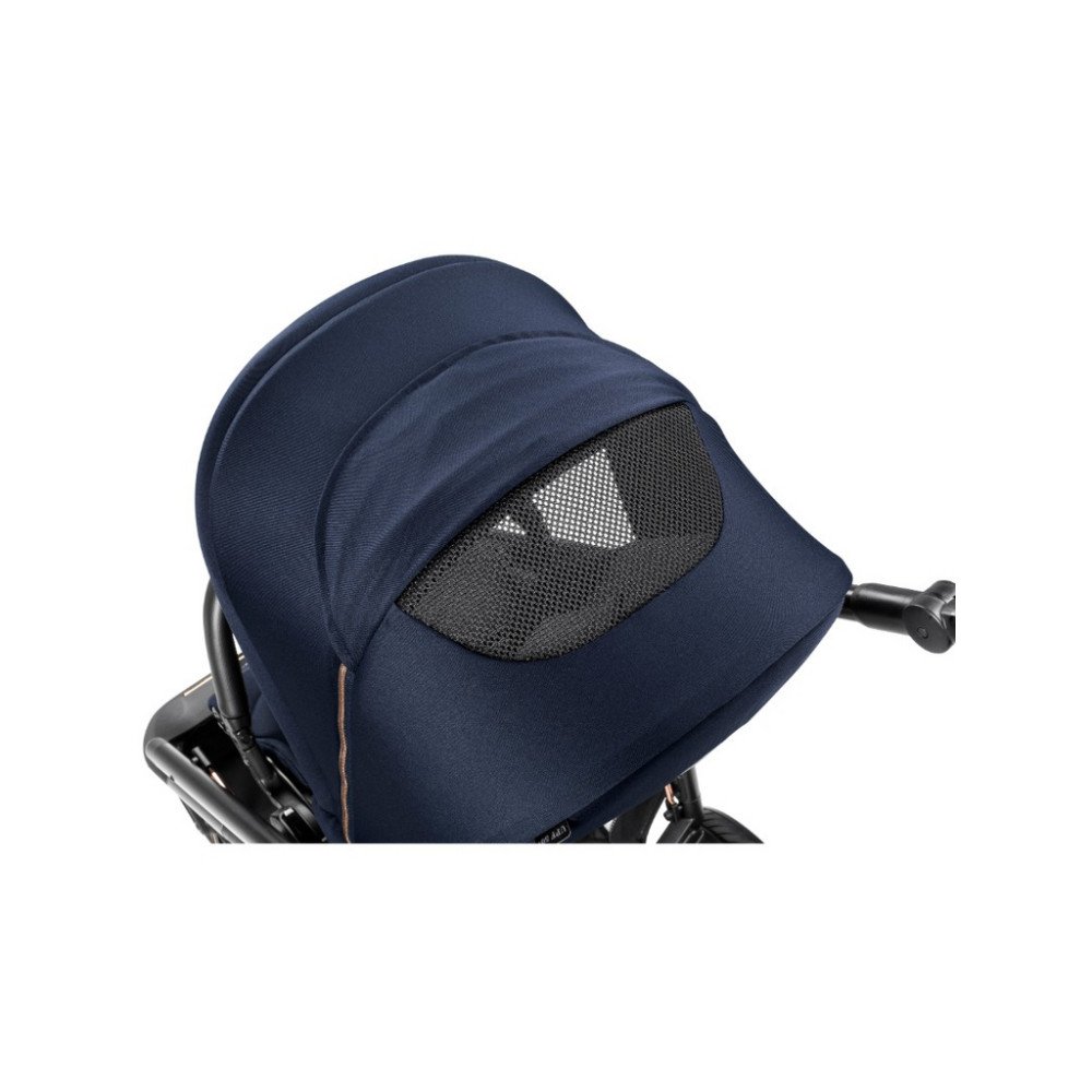 Коляска для новорожденных 3 в 1 Peg Perego Veloce TC Belvedere SLK Blue Shine New