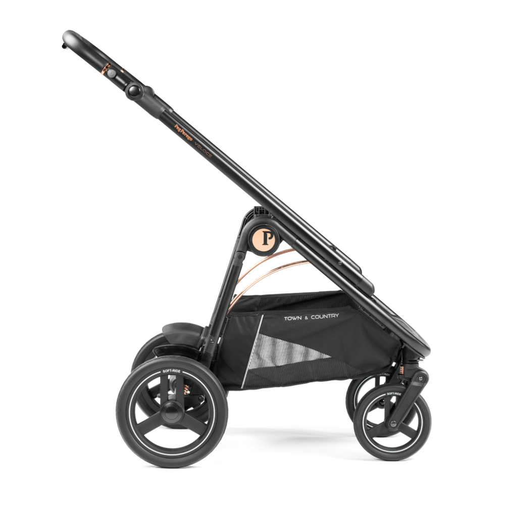 Детская коляска 3 в 1 Peg Perego Veloce TC Lounge Blue Shine