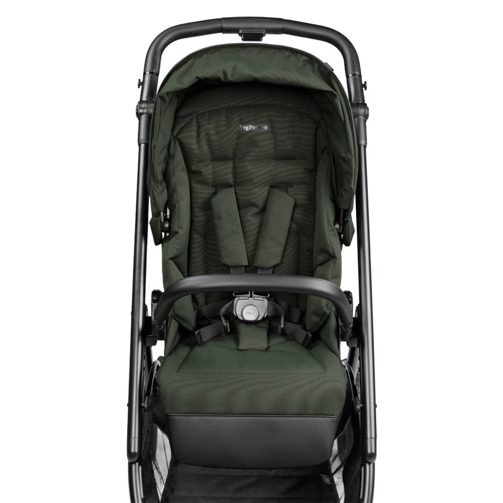 Коляска для новорожденных 3 в 1 Peg Perego Veloce TC Belvedere Lounge Green