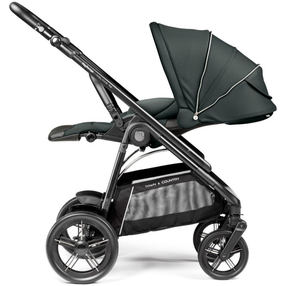Коляска для новорожденных 2 в 1 Peg Perego Veloce TC Flex Metal New