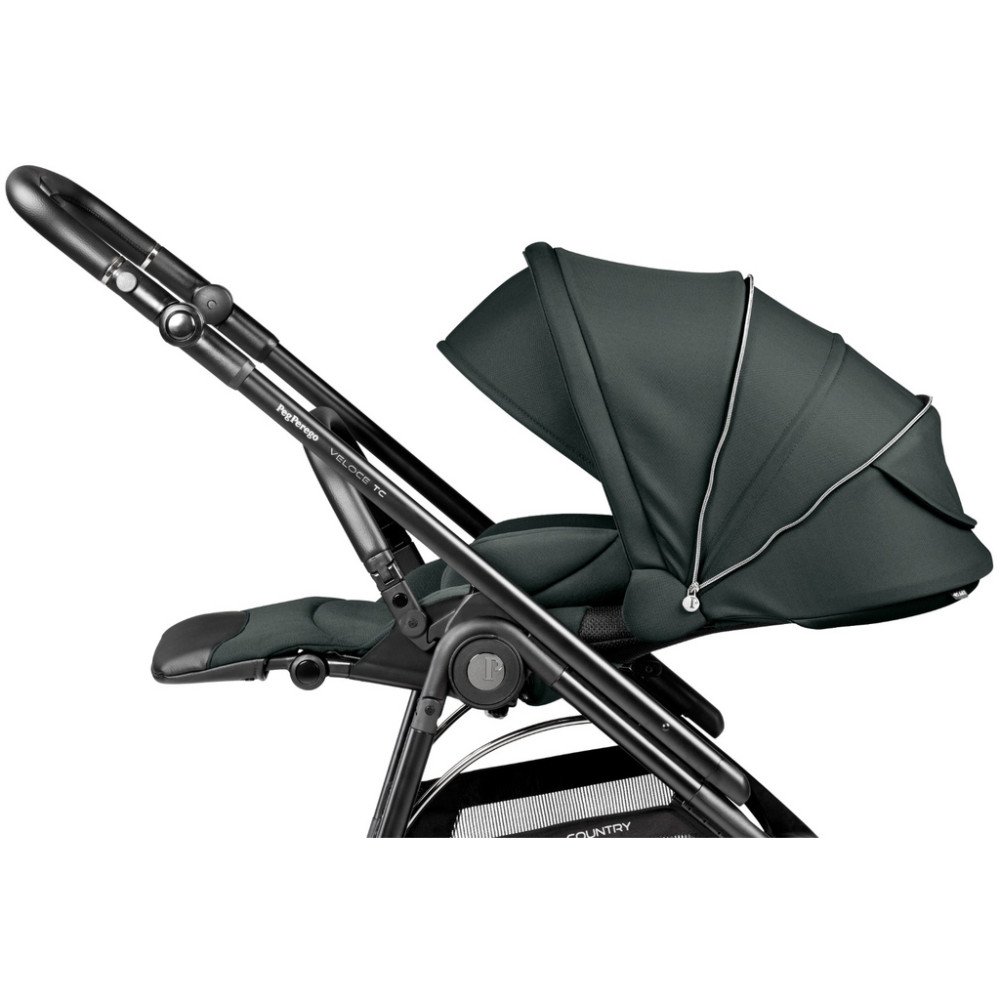 Коляска для новорожденных 2 в 1 Peg Perego Veloce TC Flex Metal New