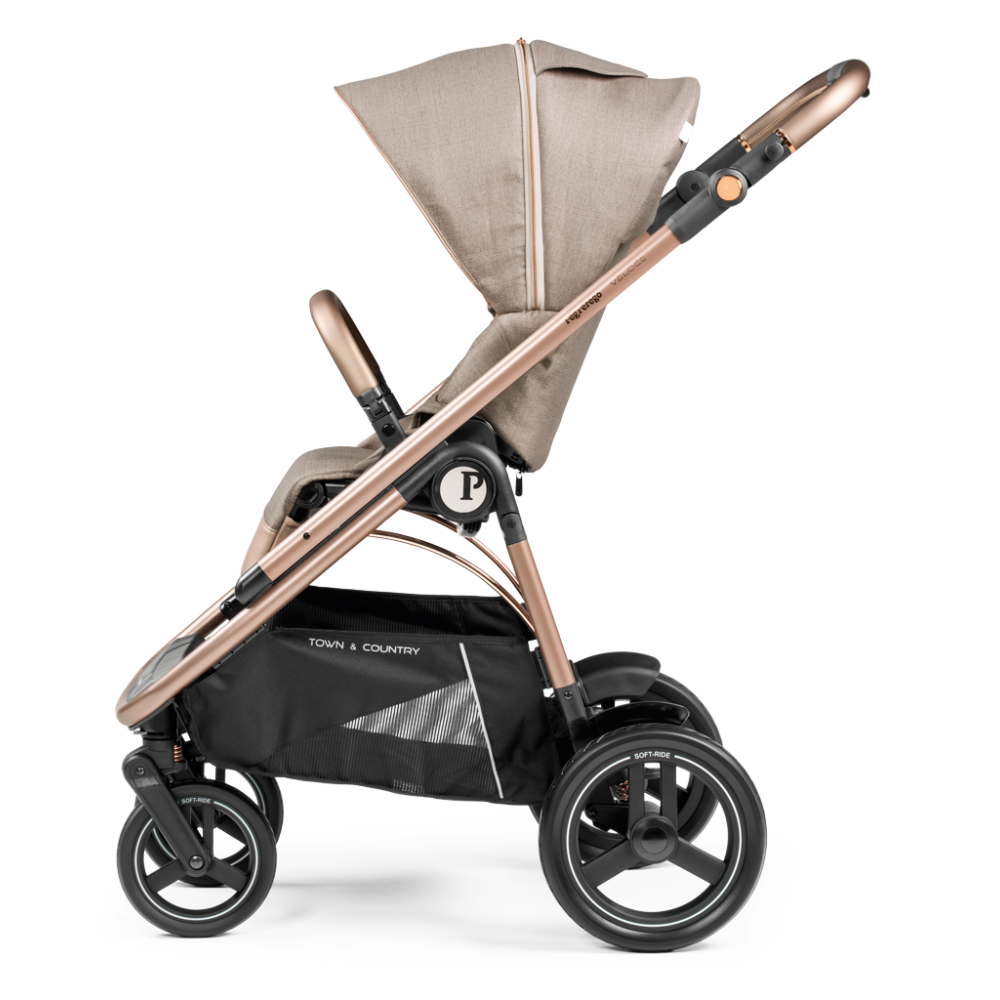 Детская коляска 3 в 1 Peg Perego Veloce TC Lounge Mon Amour