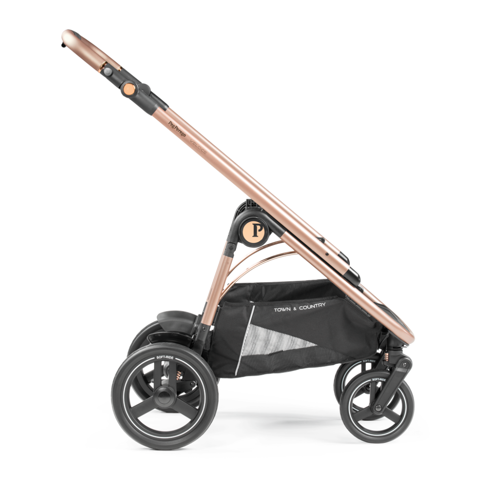 Детская коляска 3 в 1 Peg Perego Veloce TC Lounge Mon Amour