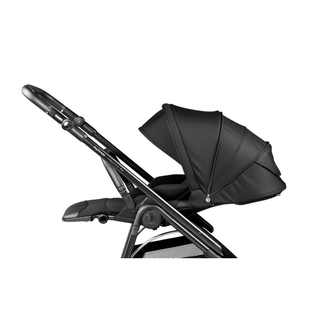 Коляска прогулочная детская Peg Perego Veloce TC True Black